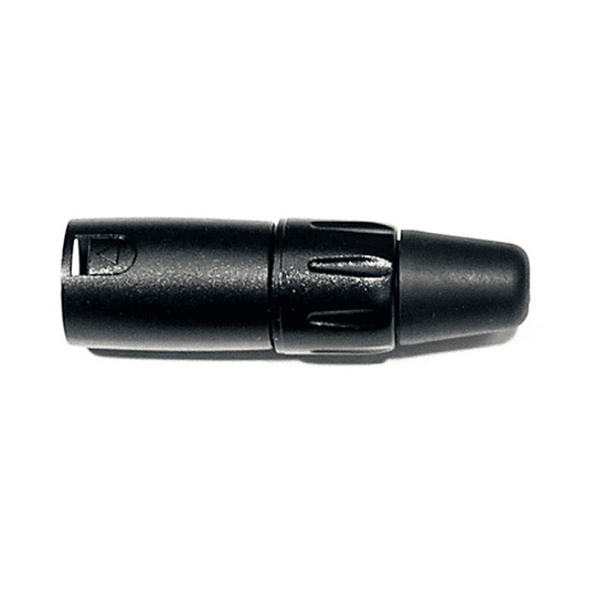 2 PACK CONECTOR KIRLIN, XLR MACHO, NEGRO