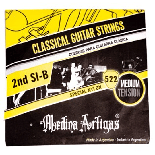 CUERDA GUITARRA 2ª NYLON MEDINA ARTIGA