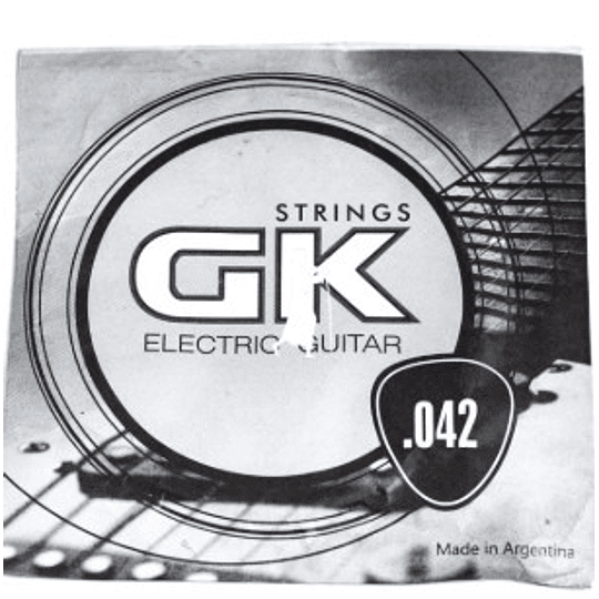 CUERDAS GUITARRA SEXTA .042 GK MEDINA 