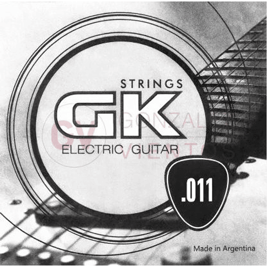 Cuerda Suelta GK 011 Para Guitarra Electrica