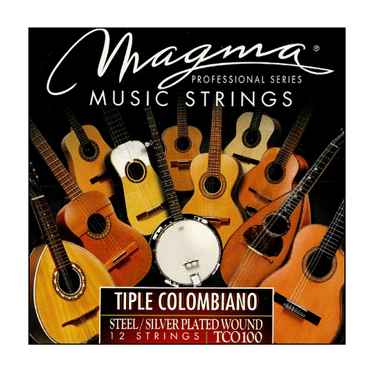 Magma TCO100 TIPLE Set de Cuerdas Tiple Colombiano