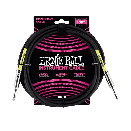 Cable para instrumento Ernie Ball P06048 BK - 3 metros
