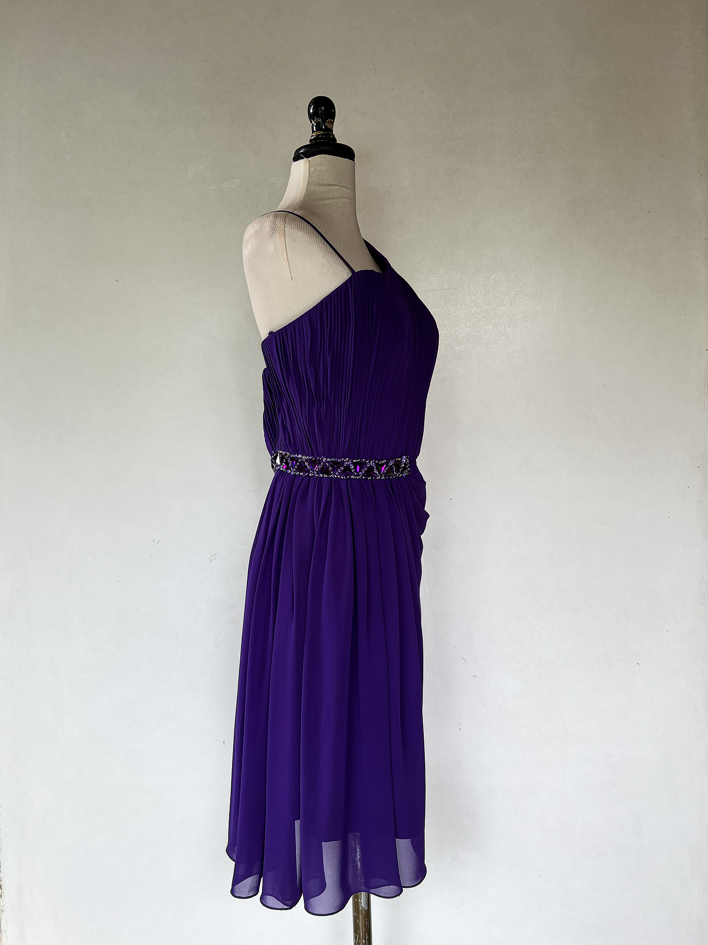 Vestido Largo Morado - Talla 42 2