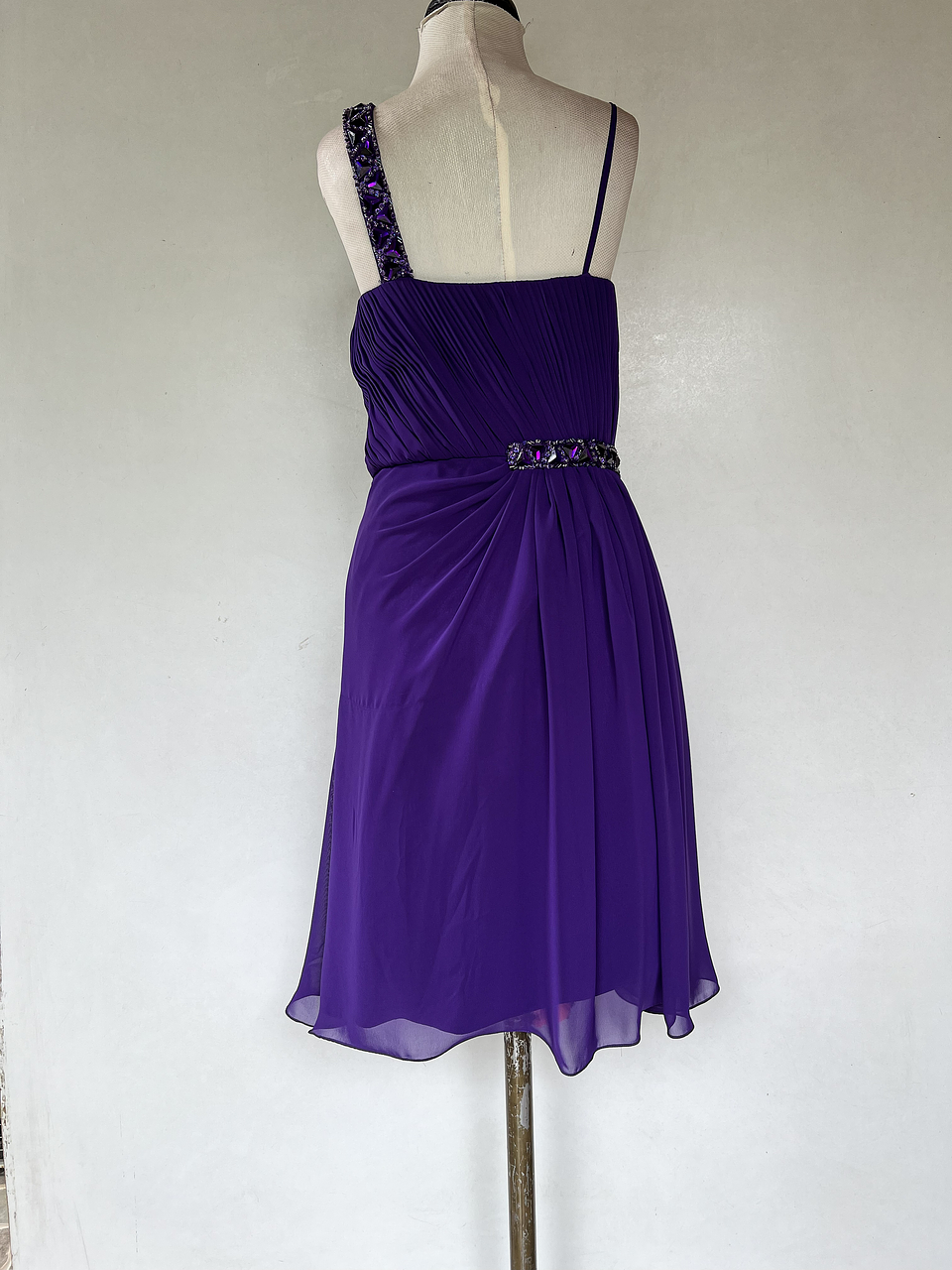 Vestido Largo Morado - Talla 42 4