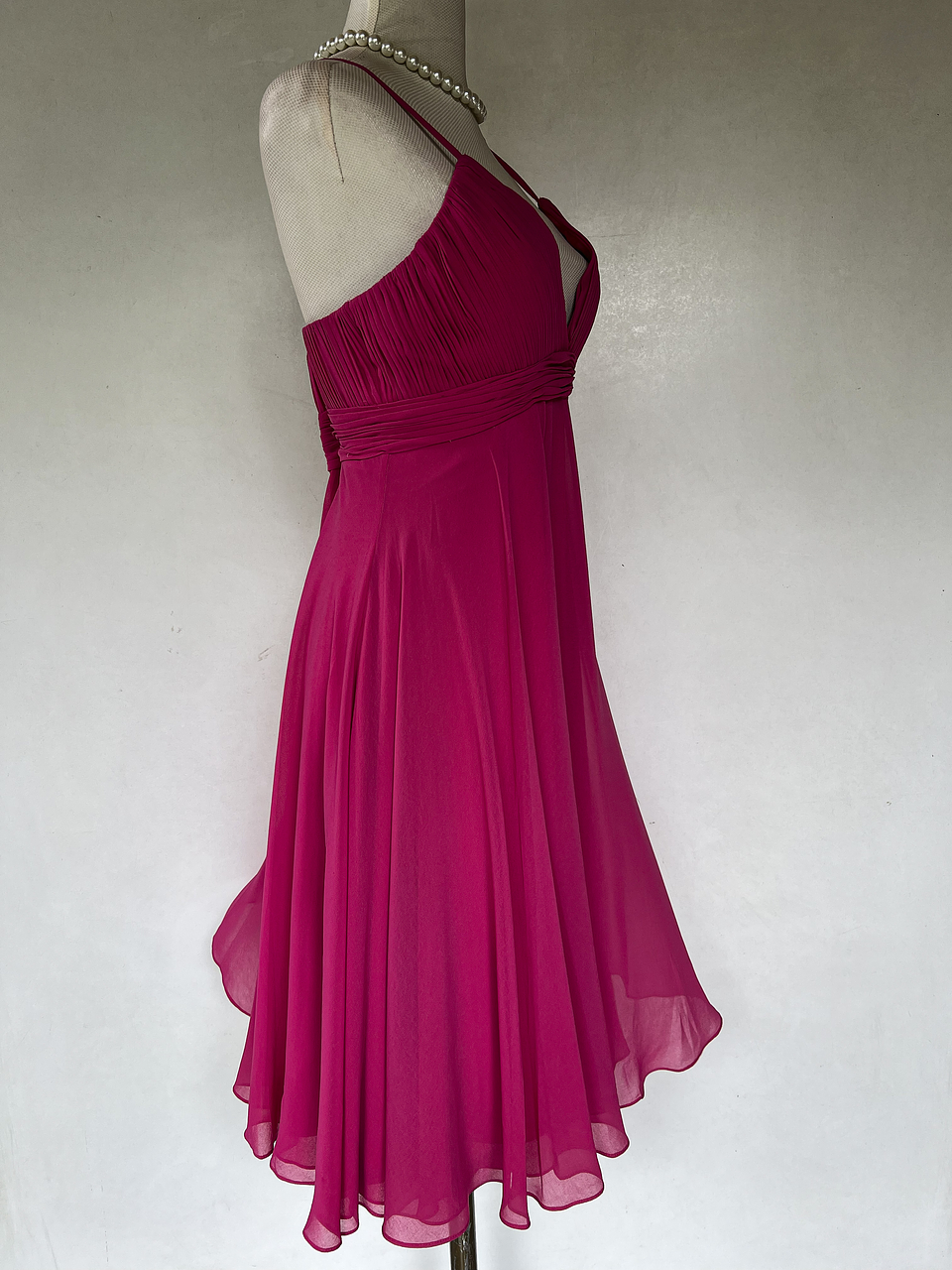 Vestido Largo Rosado - Talla 46 2