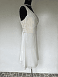 VESTIDO LARGO BLANCO - TALLA 44, 46 - Miniatura 2