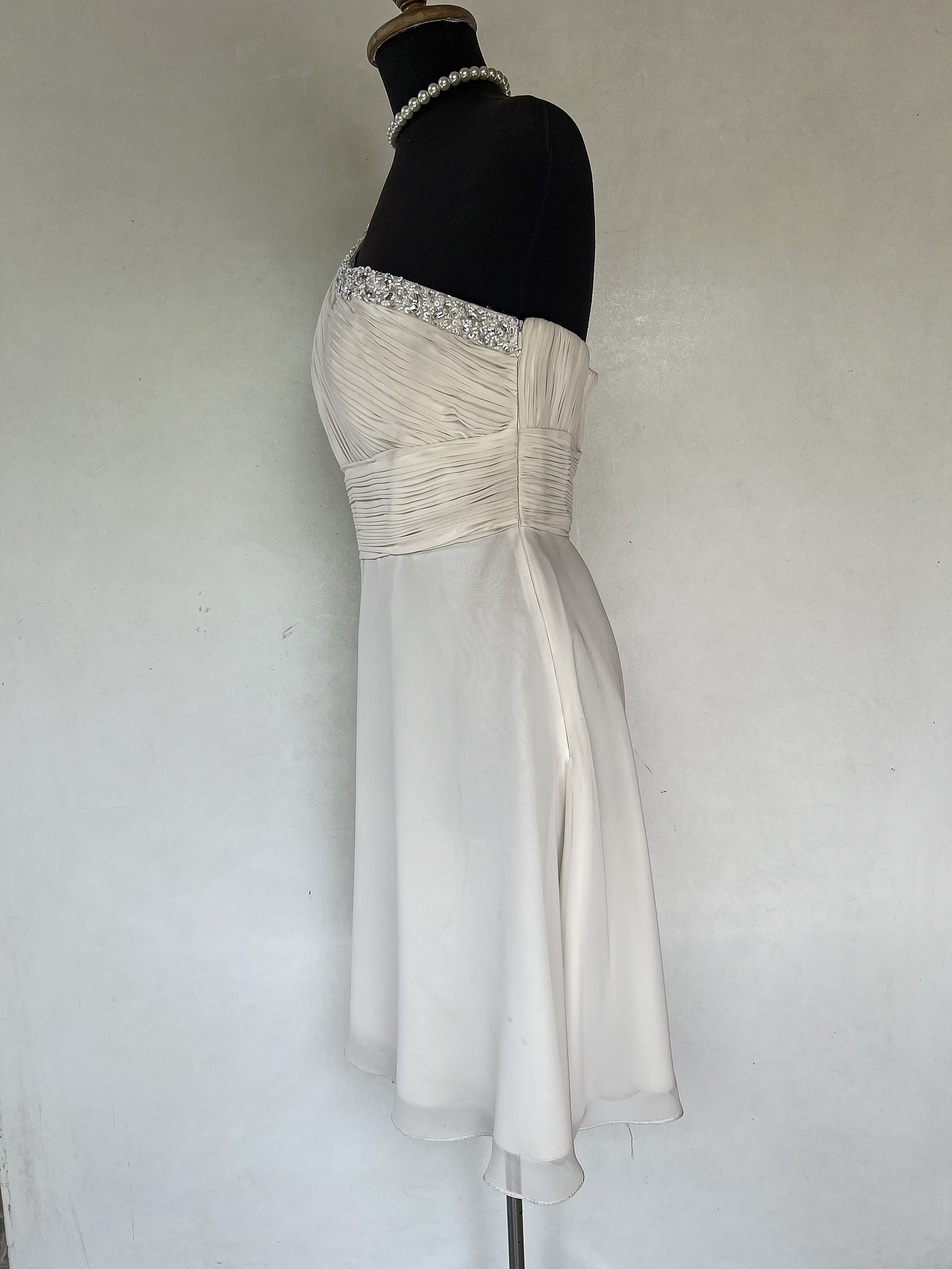 VESTIDO LARGO BLANCO - TALLA 44, 46 3