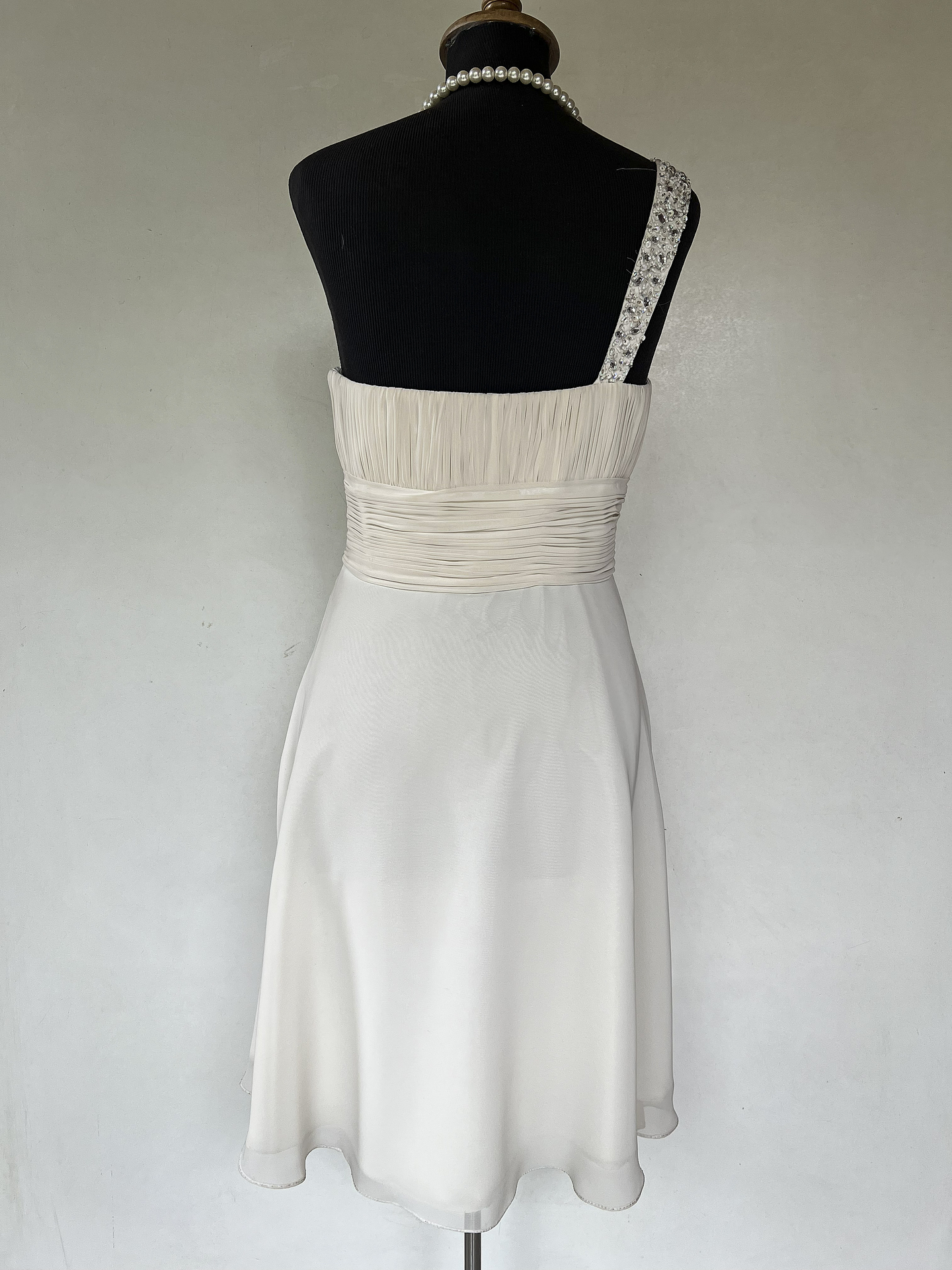 VESTIDO LARGO BLANCO - TALLA 44, 46 4