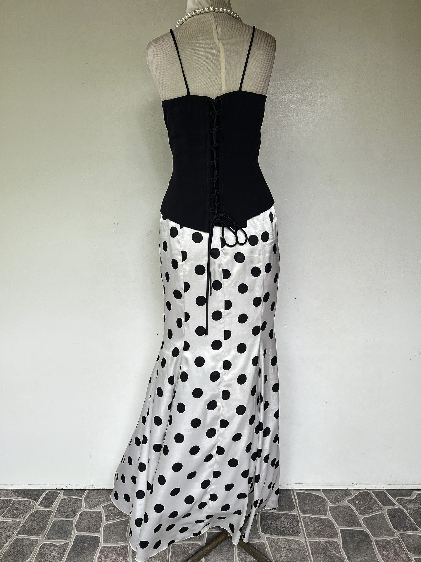 TOP CORSE TALLA 48 - FALDA CIRCULOS TALLA 48 4