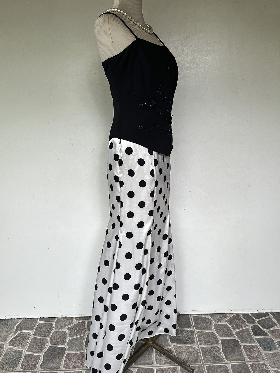 TOP CORSE TALLA 48 - FALDA CIRCULOS TALLA 48 2