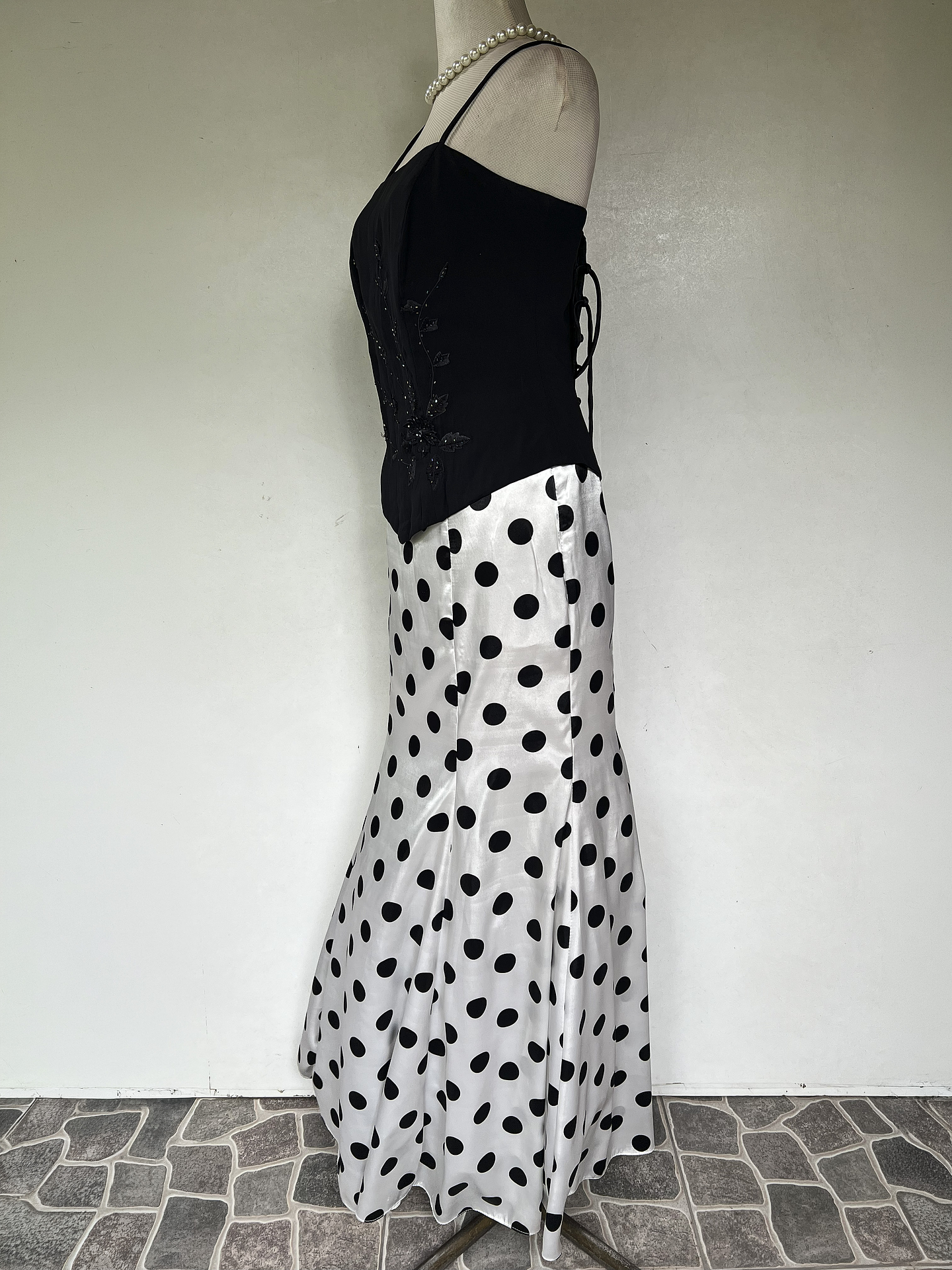 TOP CORSE TALLA 48 - FALDA CIRCULOS TALLA 48 3