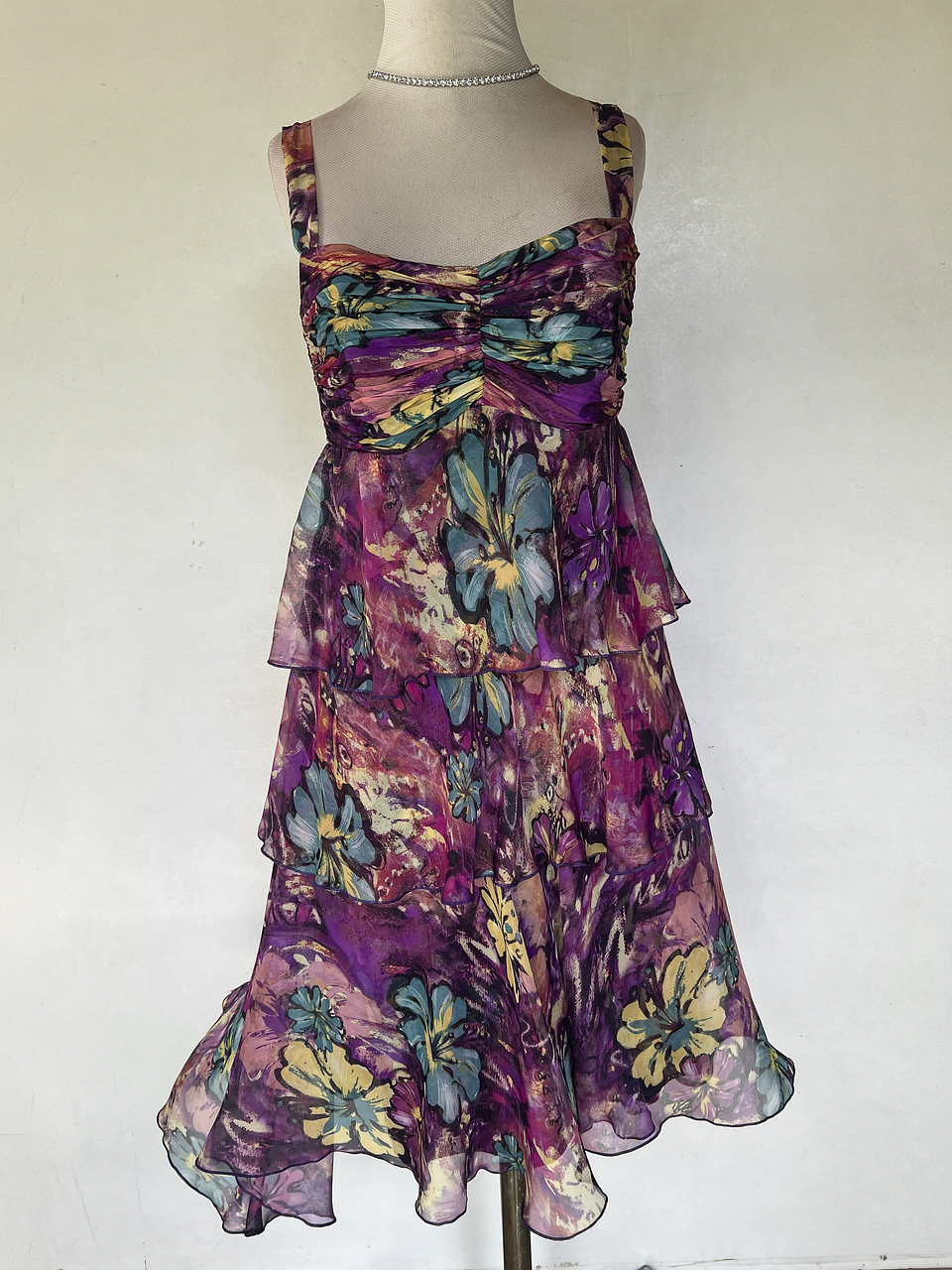 VESTIDO FLOREADO - TALLA 40 1