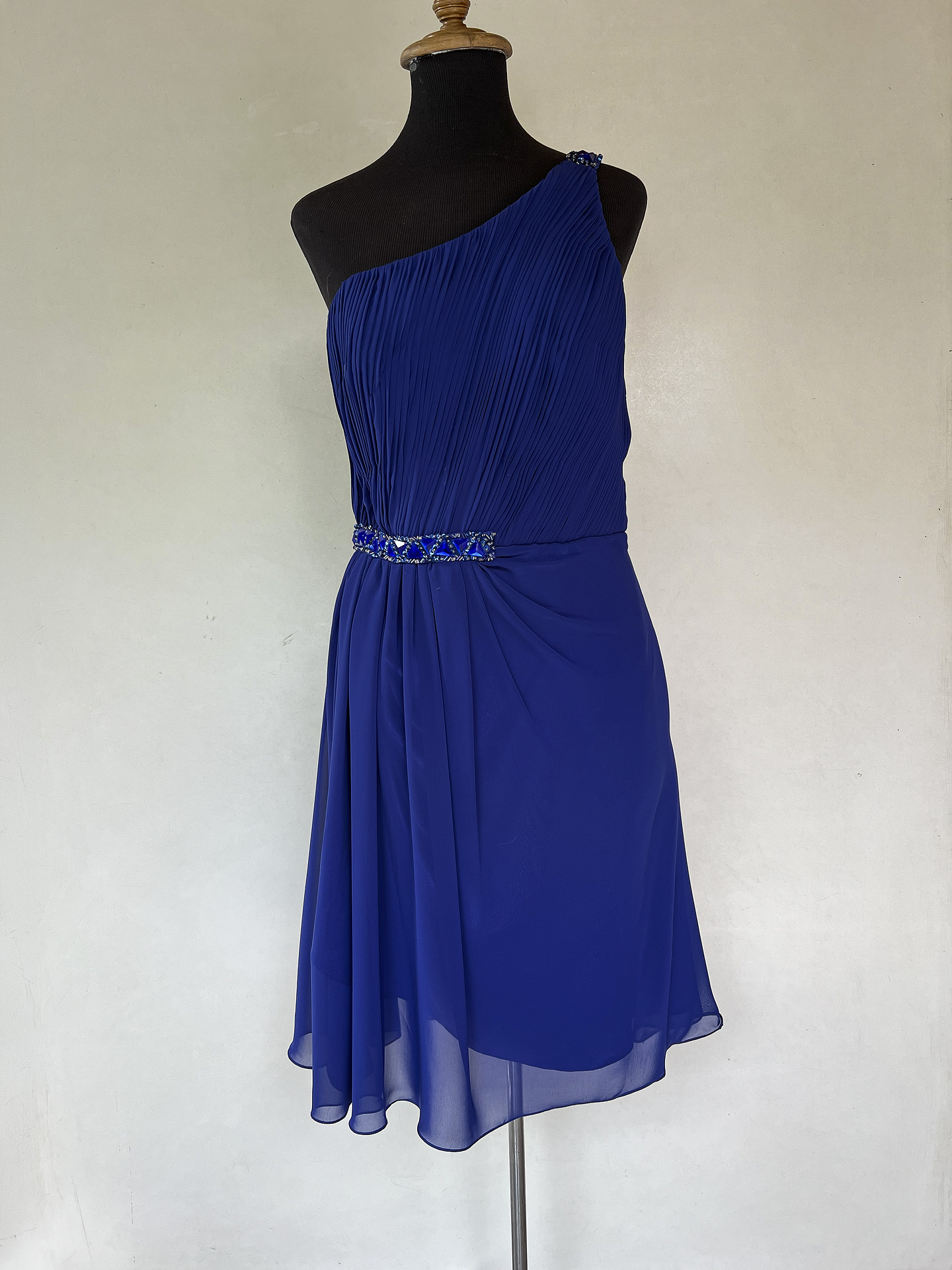 VESTIDO LARGO AZUL - TALLA 46 1