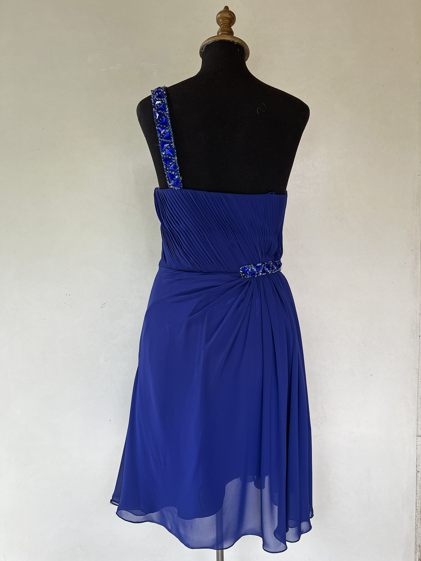 VESTIDO LARGO AZUL - TALLA 46 3