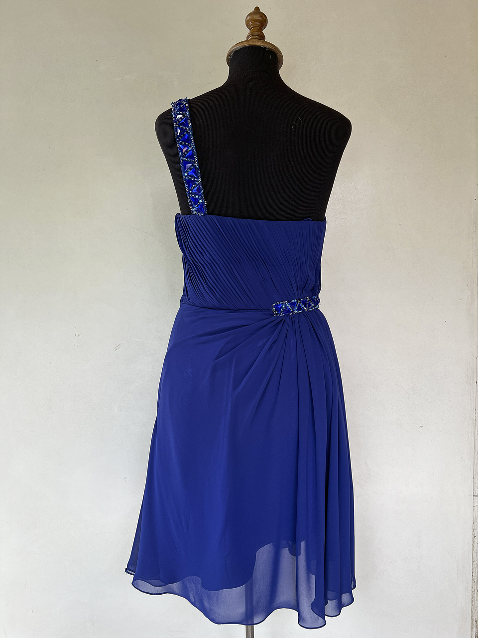 VESTIDO LARGO AZUL - TALLA 46 3