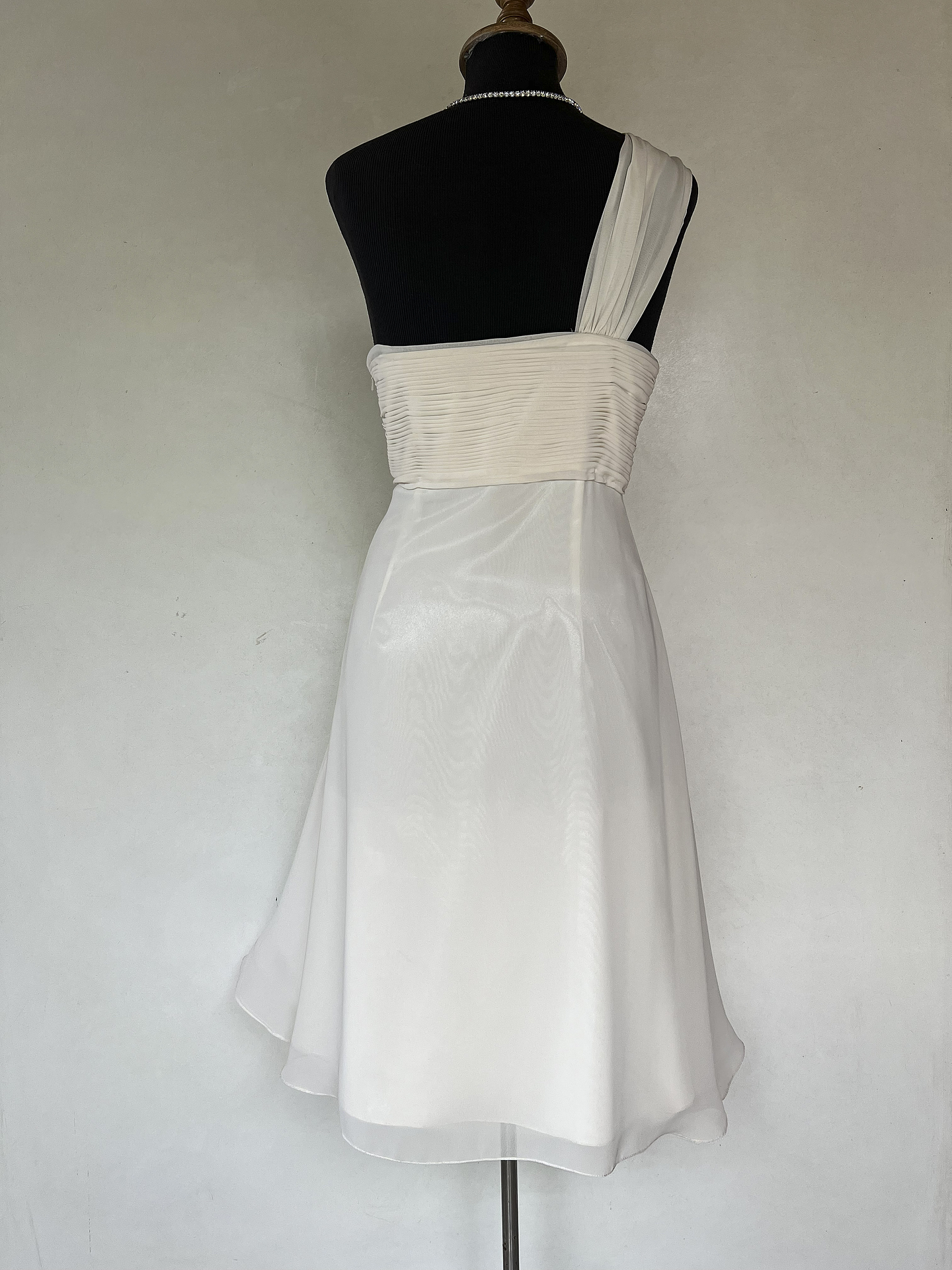 VESTIDO LARGO BLANCO - TALLA 44 4