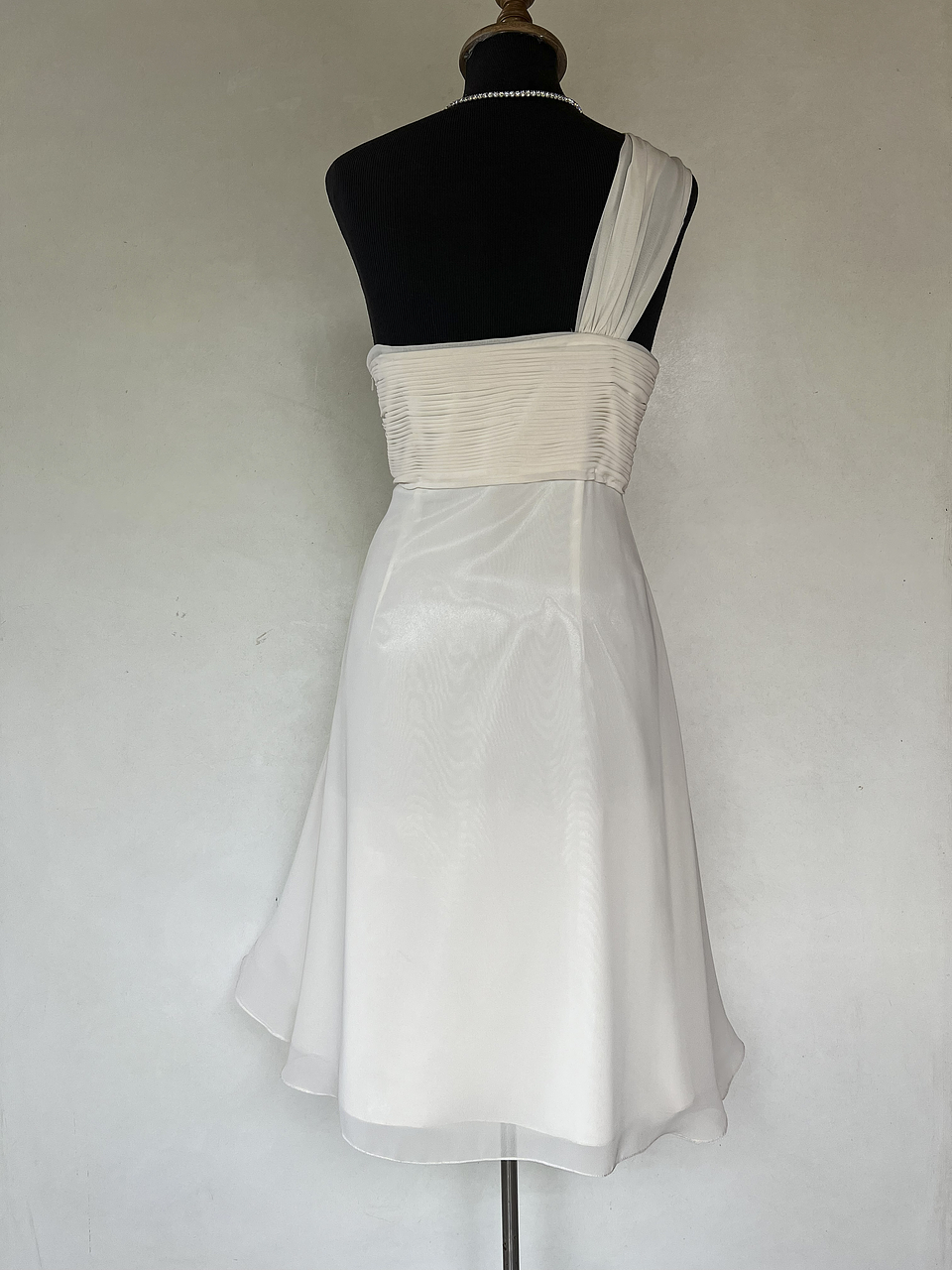 VESTIDO LARGO BLANCO - TALLA 44 4