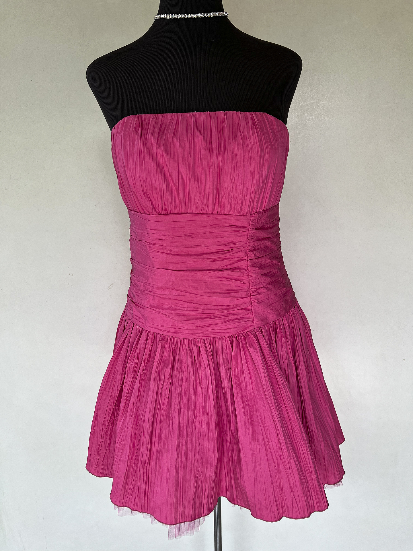 VESTIDO CORTO ROSA - TALLA 40, 42 ,44 1