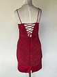 VESTIDO CORTO ROJO - TALLA 40 - Miniatura 4