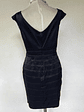 VESTIDO CORTO NEGRO - TALLA 40 - Miniatura 4
