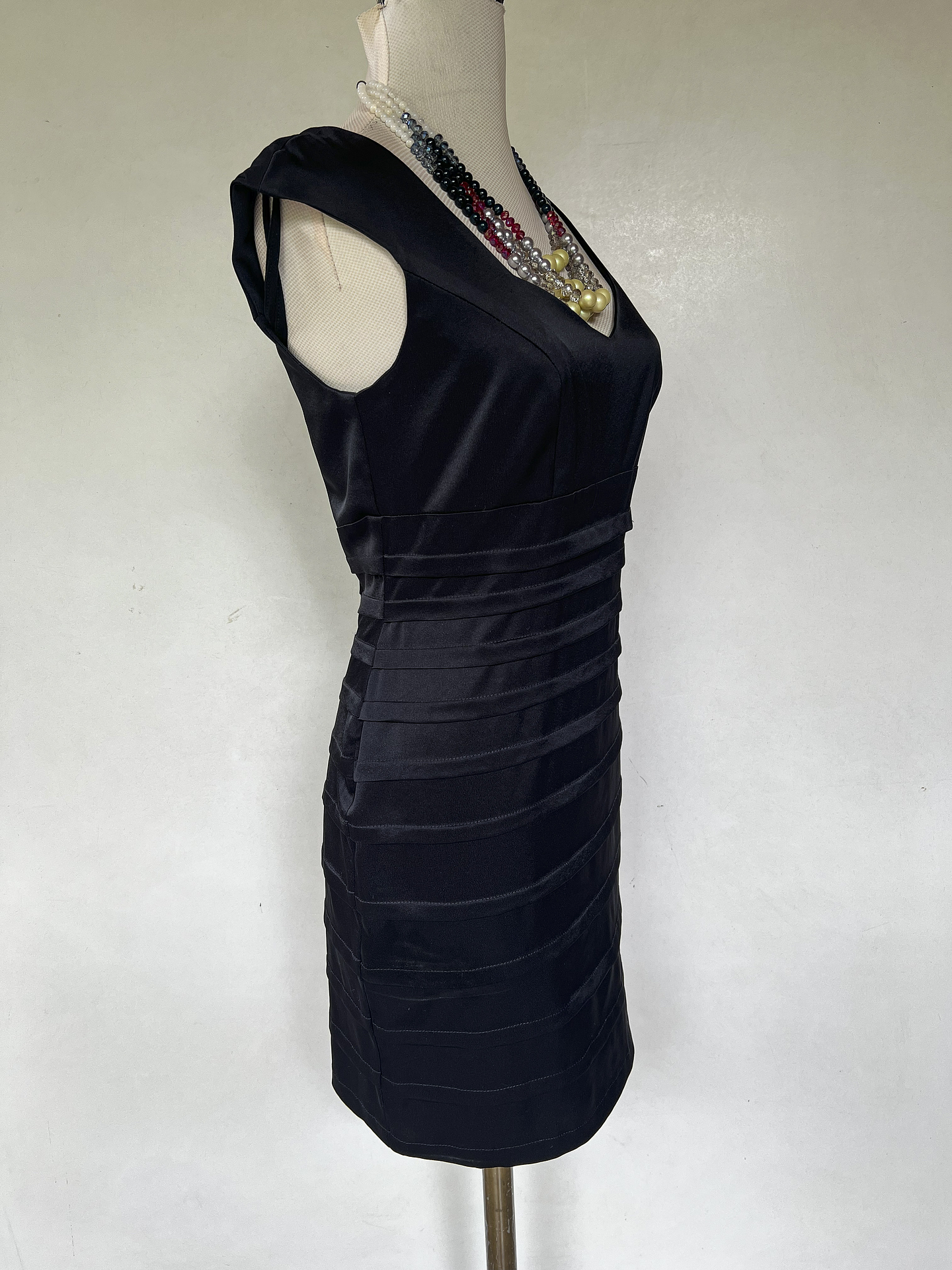 VESTIDO CORTO NEGRO - TALLA 40 2