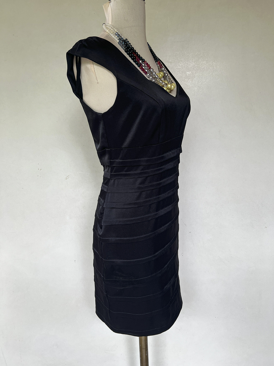 VESTIDO CORTO NEGRO - TALLA 40 2