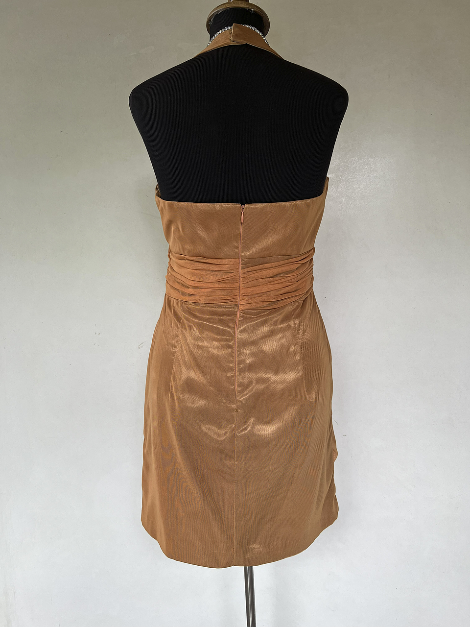 VESTIDO CORTO NARANJA - TALLA 42, 44, 46 4