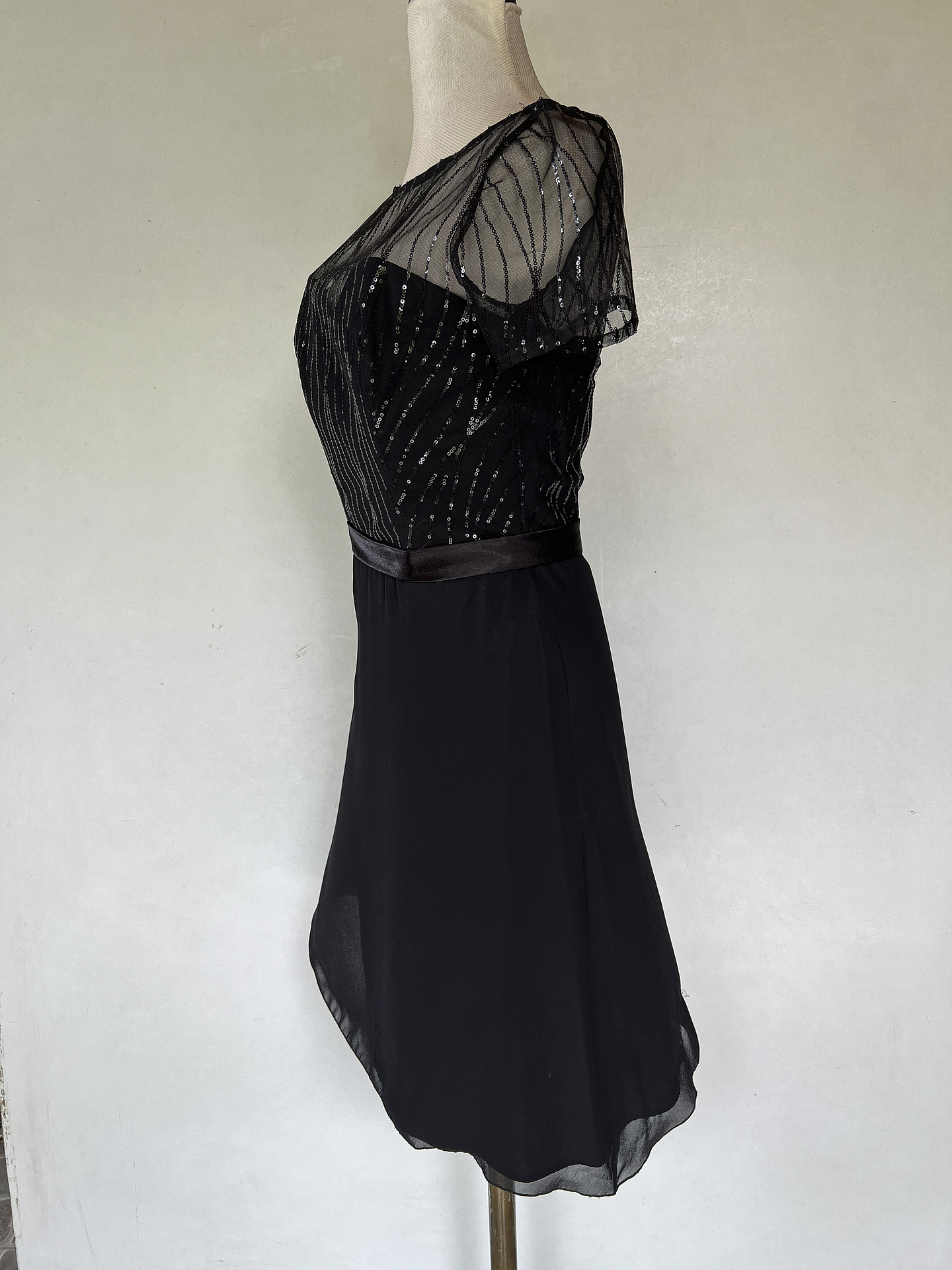 VESTIDO LARGO NEGRO - TALLA 40, 42 3