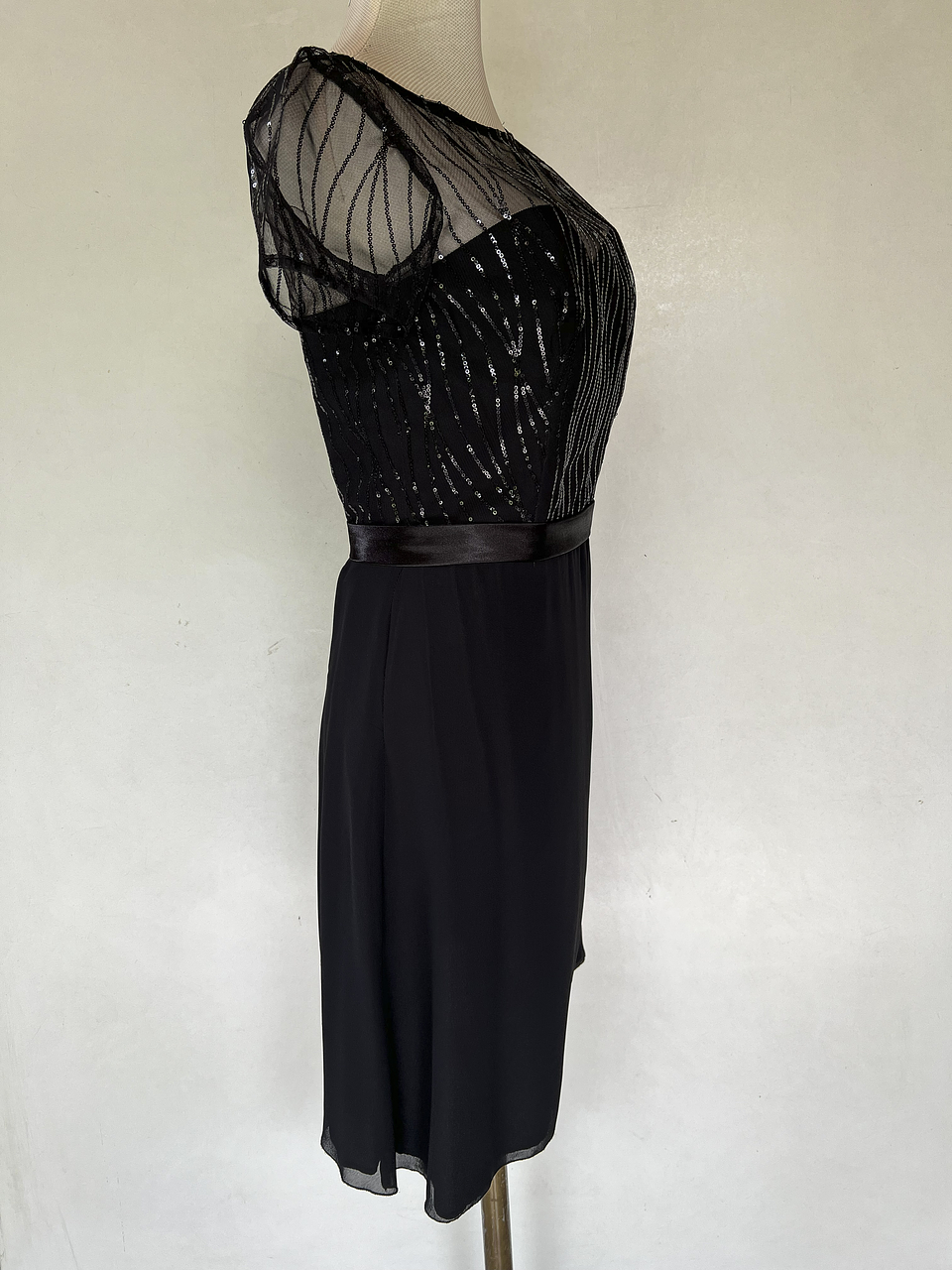 VESTIDO LARGO NEGRO - TALLA 40, 42 2