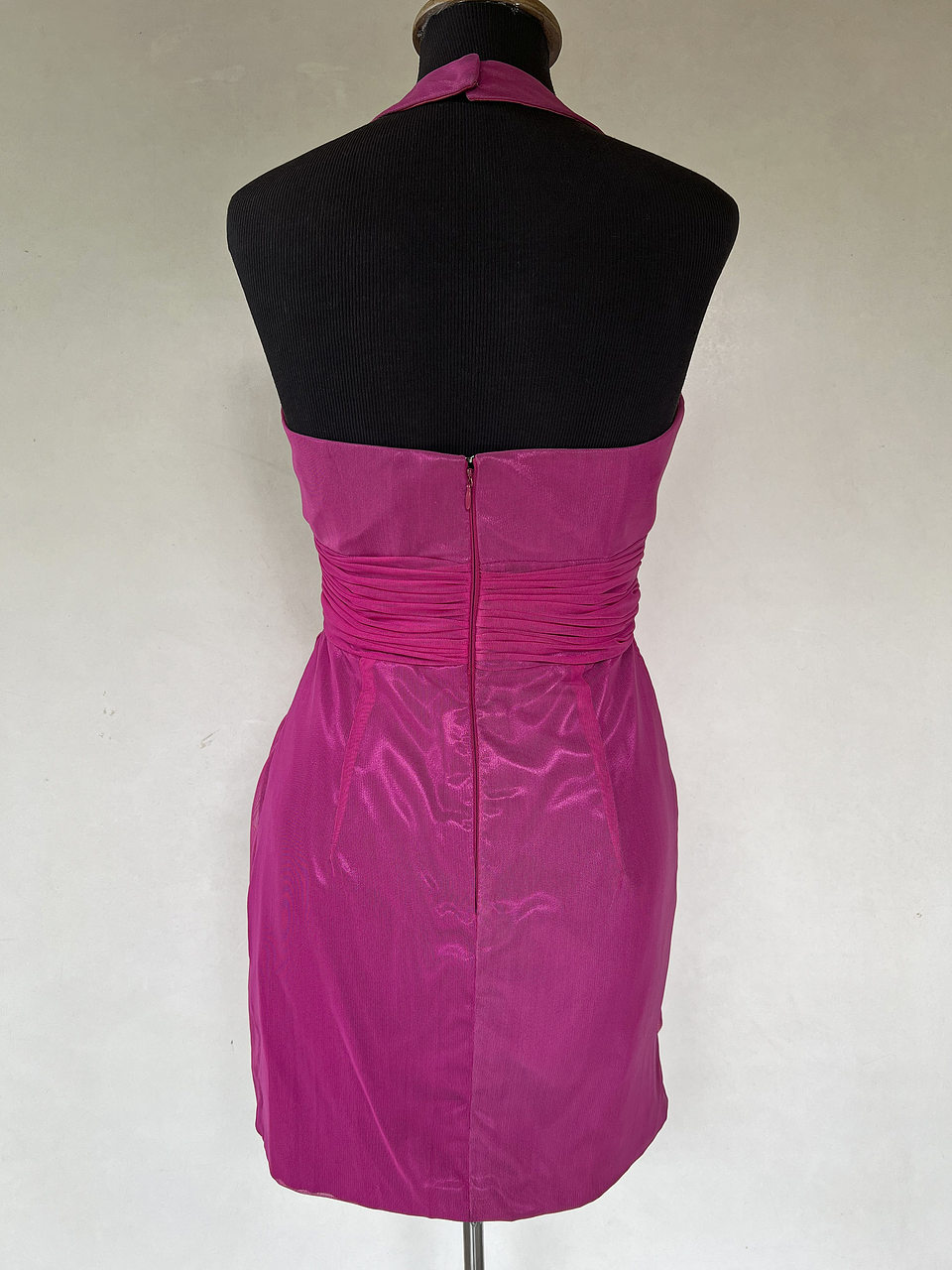 VESTIDO CORTO FUCSIA - TALLA 42, 44, 46 4