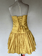VESTIDO CORTO AMARILLO - TALLA 44 - Miniatura 4