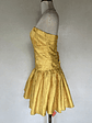 VESTIDO CORTO AMARILLO - TALLA 44 - Miniatura 3