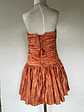 VESTIDO CORTO NARANJA - TALLA 44 - Miniatura 4