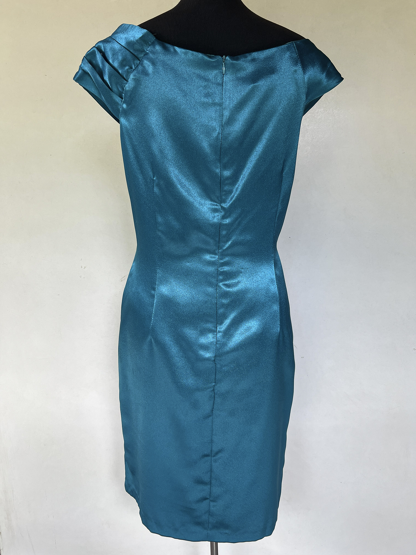 VESTIDO LARGO AZUL - TALLA 46 4