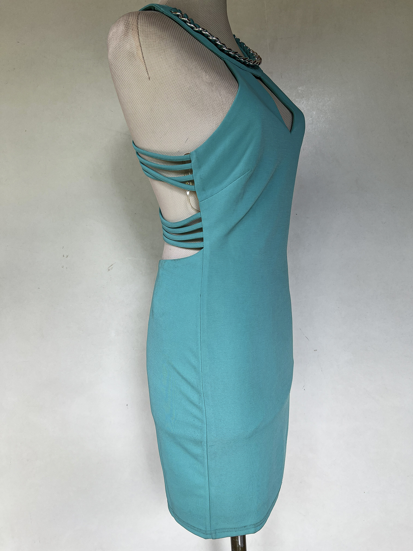 VESTIDO CORTO CALIPSO - TALLA 38 2