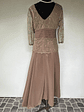 VESTIDO LARGO CAFE - TALLA 46 - Miniatura 4