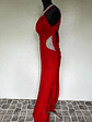 VESTIDO LARGO ROJO - TALLA L - Miniatura 3