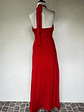 VESTIDO LARGO ROJO - TALLA S - Miniatura 4