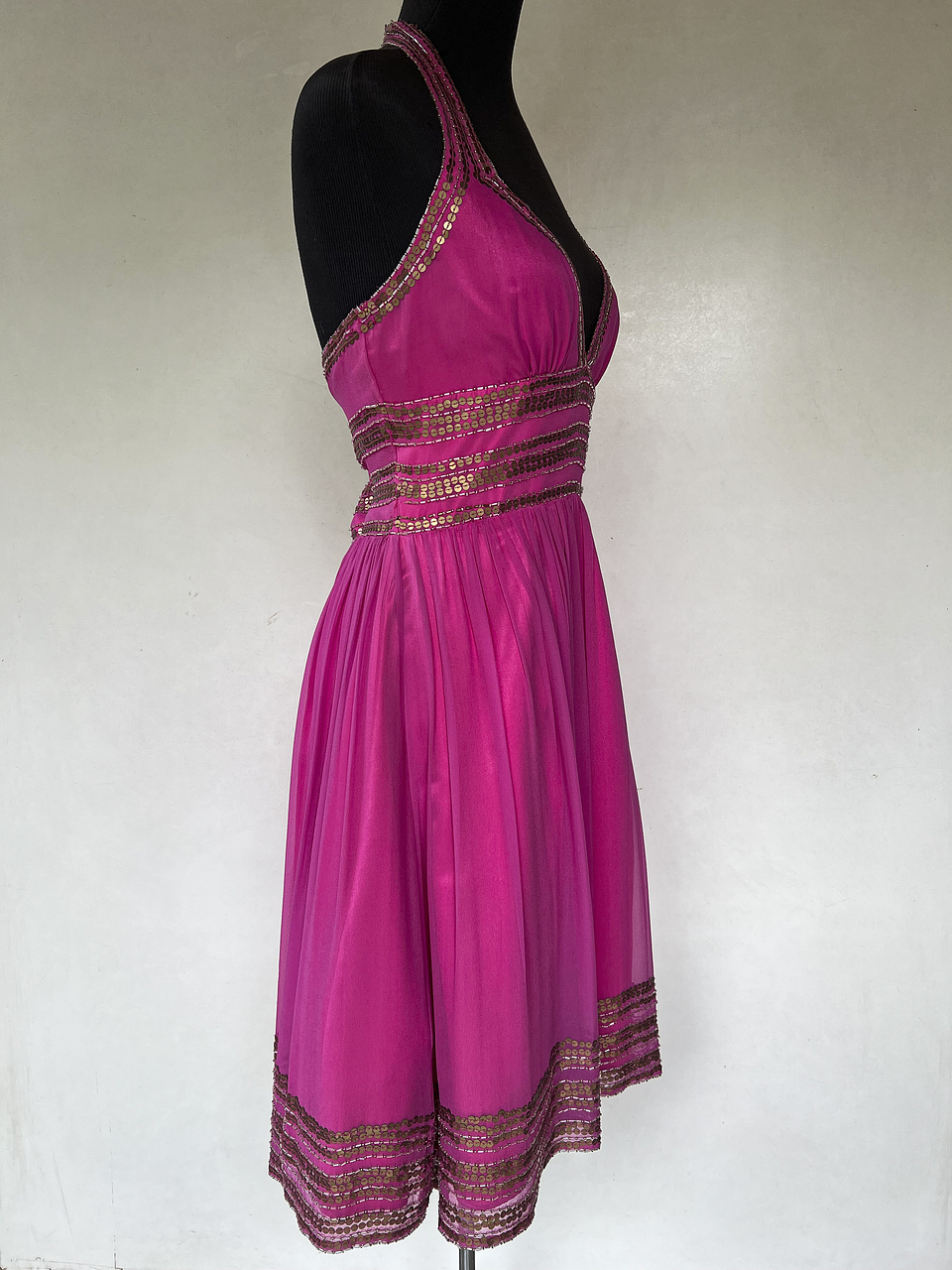 VESTIDO LARGO ROSA  2