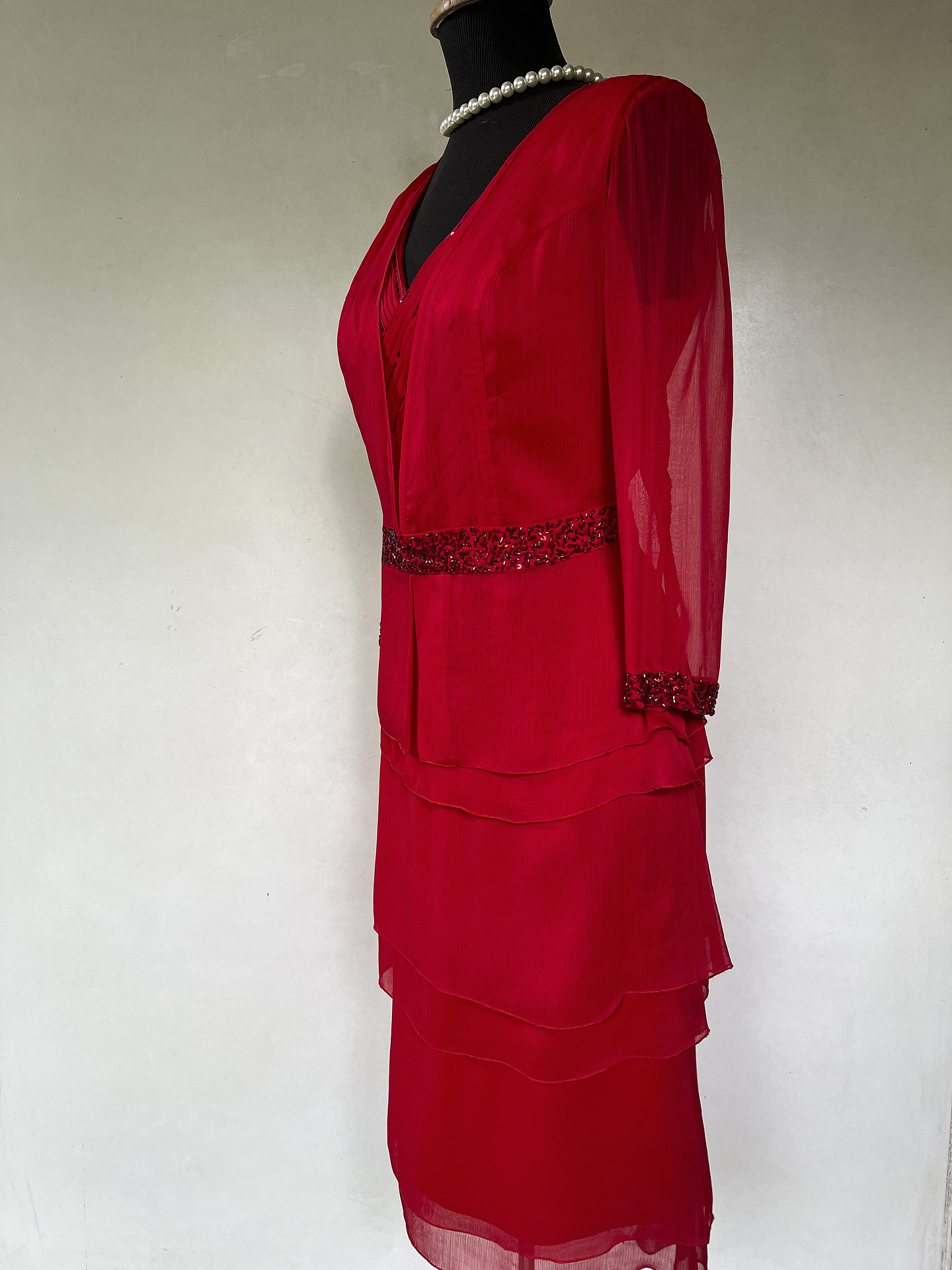 VESTIDO LARGO ROJO 3