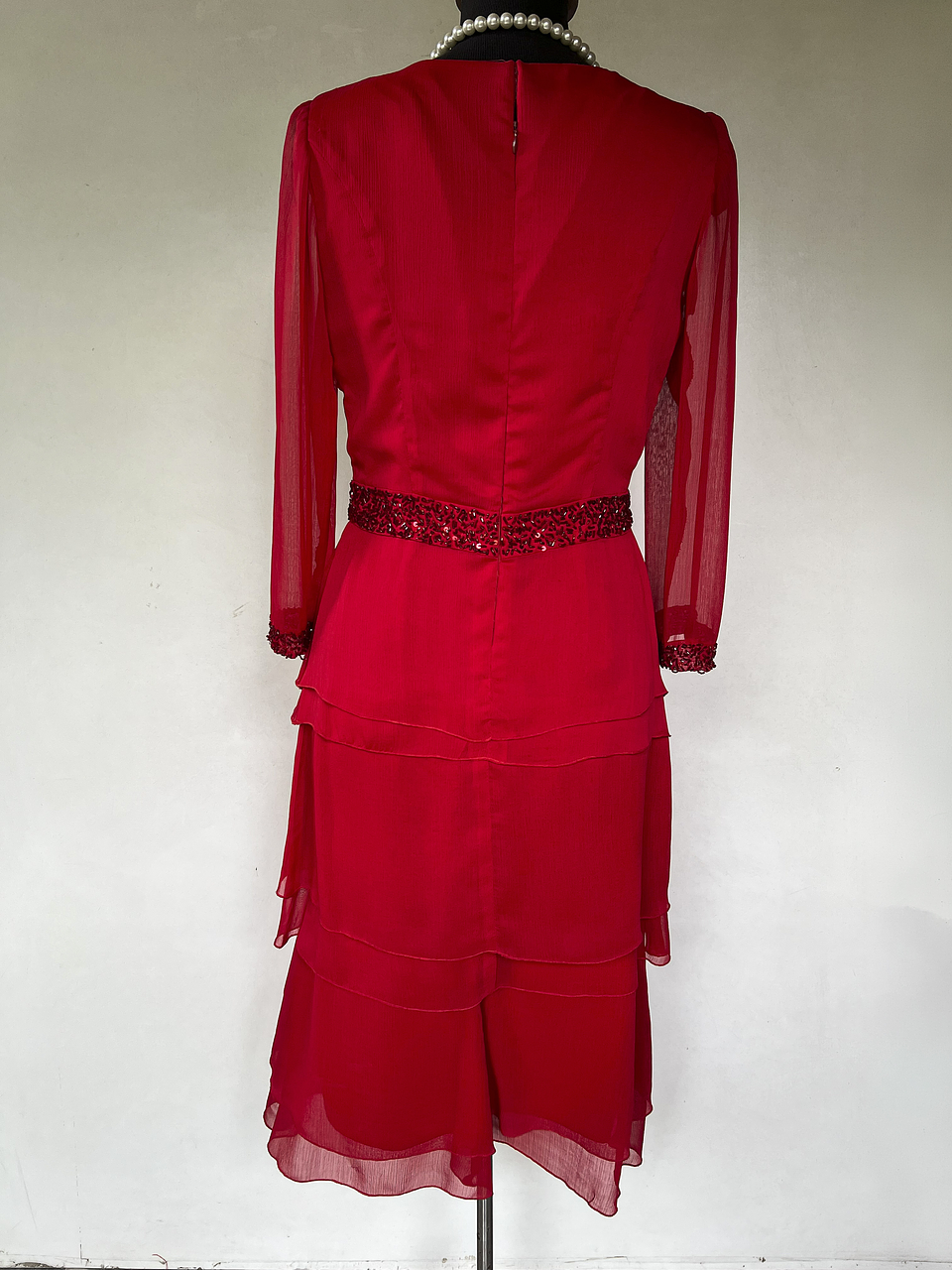 VESTIDO LARGO ROJO 4