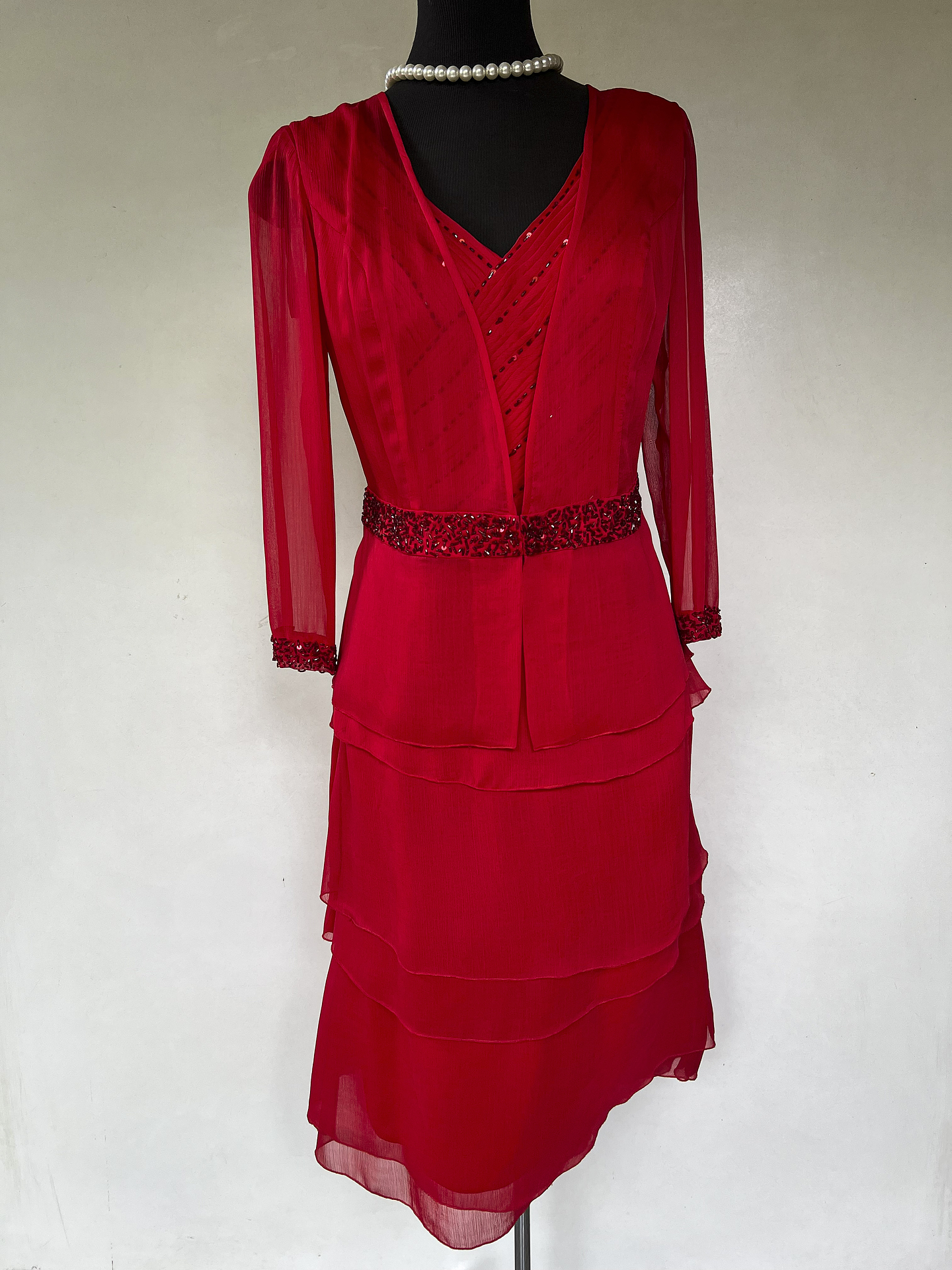 VESTIDO LARGO ROJO 1