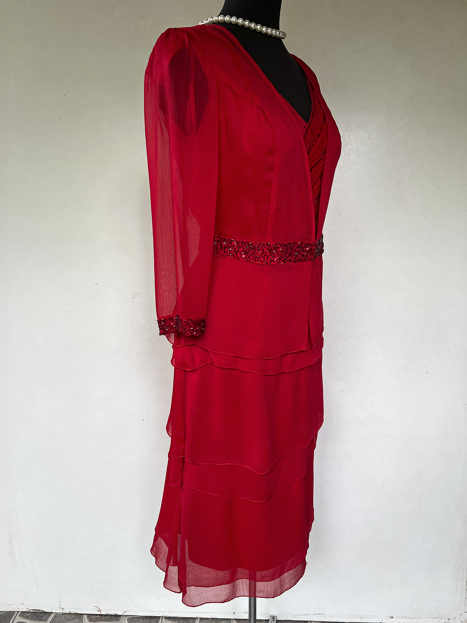 VESTIDO LARGO ROJO 2