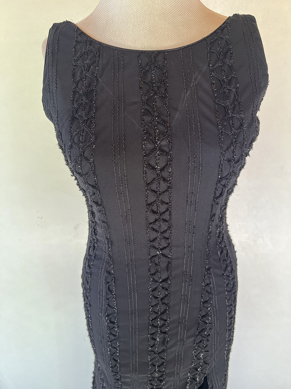 VESTIDO NEGRO LARGO (TOP POR SEPARADO) - TALLA 40 7