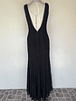 VESTIDO NEGRO LARGO (TOP POR SEPARADO) - TALLA 40 - Miniatura 8