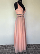 VESTIDO LARGO ROSADO - TALLA 44 - Miniatura 3