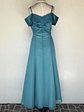VESTIDO LARGO CELESTE - TALLA 42 - Miniatura 4