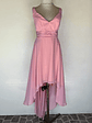 VESTIDO LARGO ROSADO - TALLA 44 - Miniatura 1
