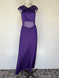 VESTIDO LARGO MORADO - TALLA 40 - Miniatura 1