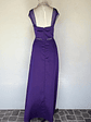 VESTIDO LARGO MORADO - TALLA 40 - Miniatura 4